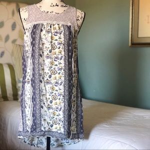 Knox Rose High-Low Floral Tunic